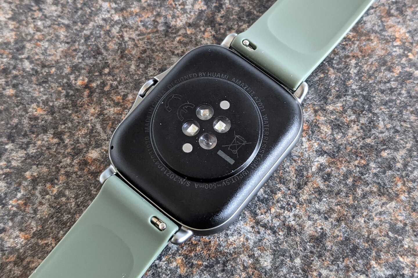 The watch can track sleep, heart rate, blood oxygen and more