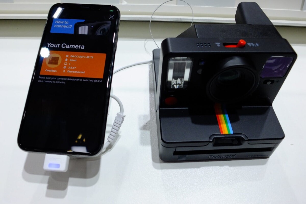 Polaroid S New Analog Instant Camera Is Enhanced By An App