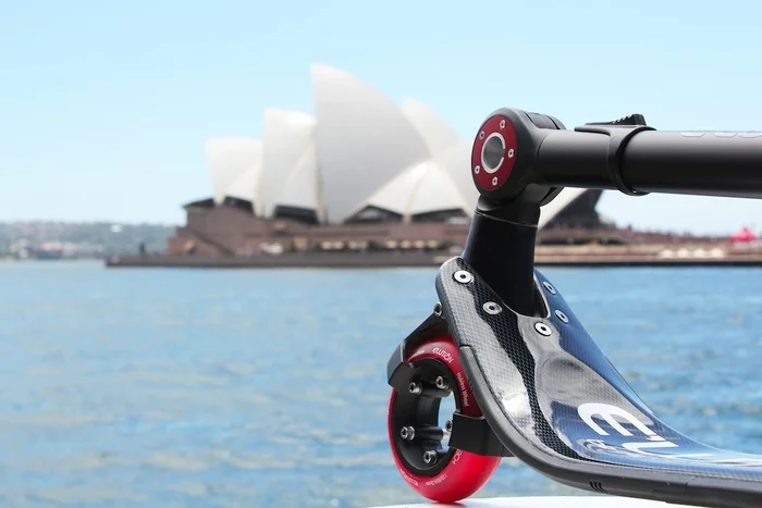 The EVO's wheels also feature incorporated mudguards