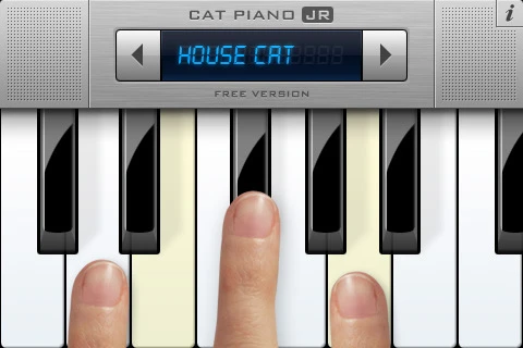 Cat Piano Jr screenshot