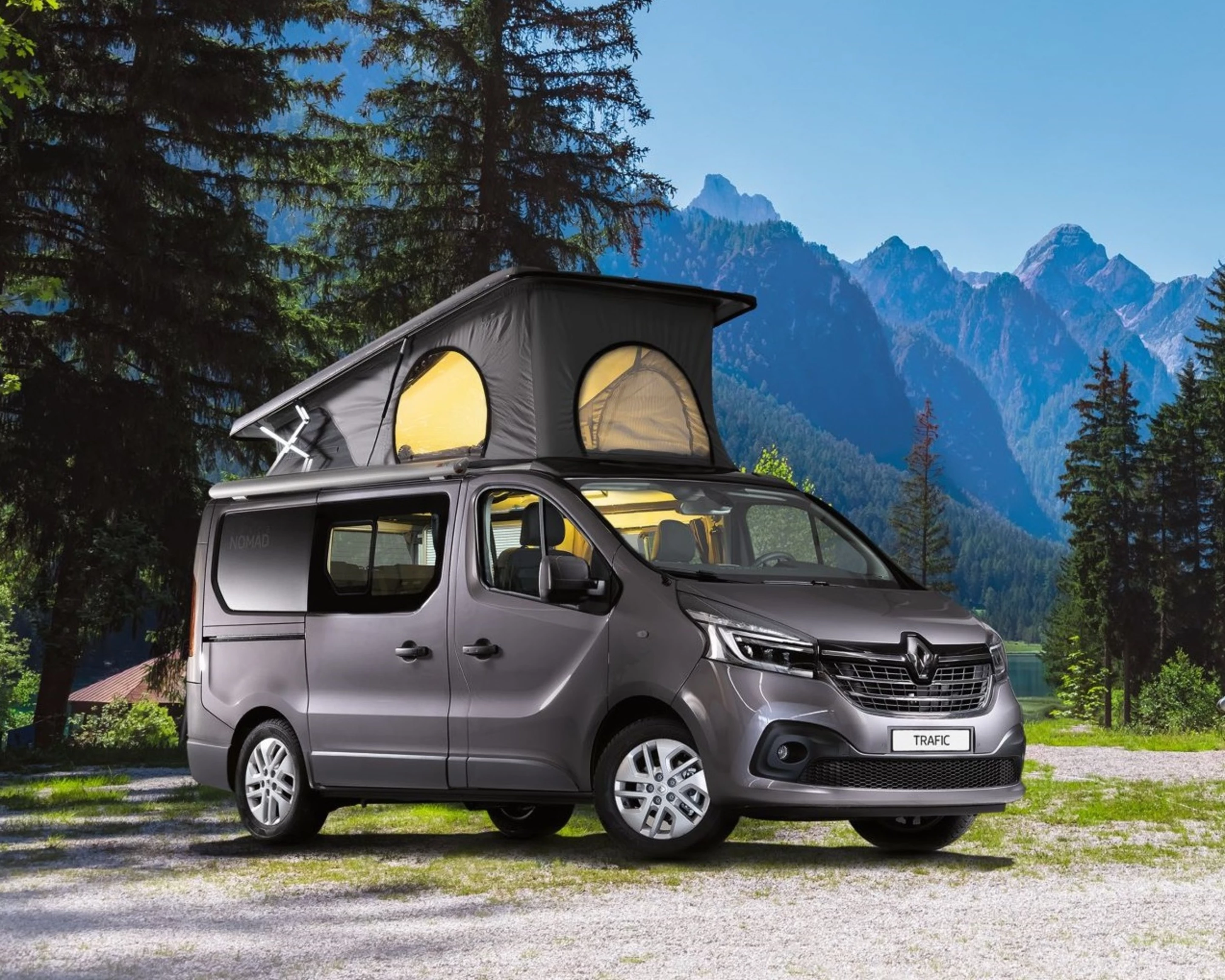 Renault beat out the pandemic RV craze, announcing the Trafic SpaceNomad in late 2019 for Spring 2020 availability in Switzerland