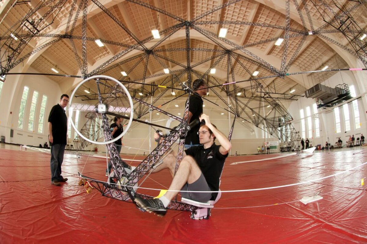 The National Aeronautic Association has confirmed a new national record of 49.9 seconds for human-powered helicopter flight for the Gamera II flight on June 21