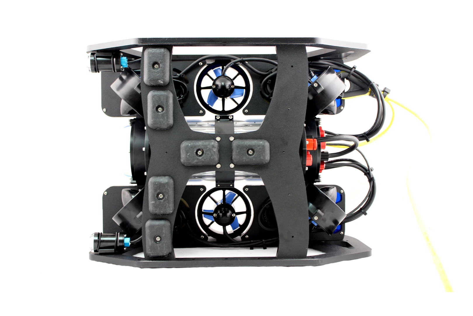 Bottom view of the BlueROV2