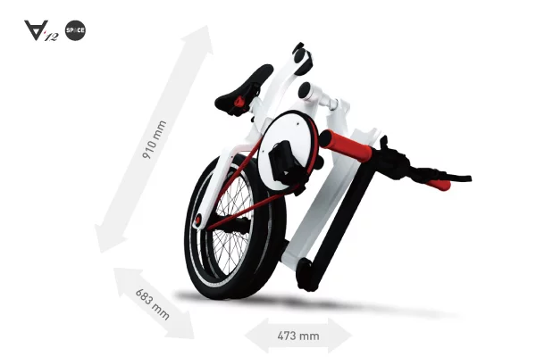 SPACE features a one-touch unfolding mechanism and safety lock to keep it from accidentally activating