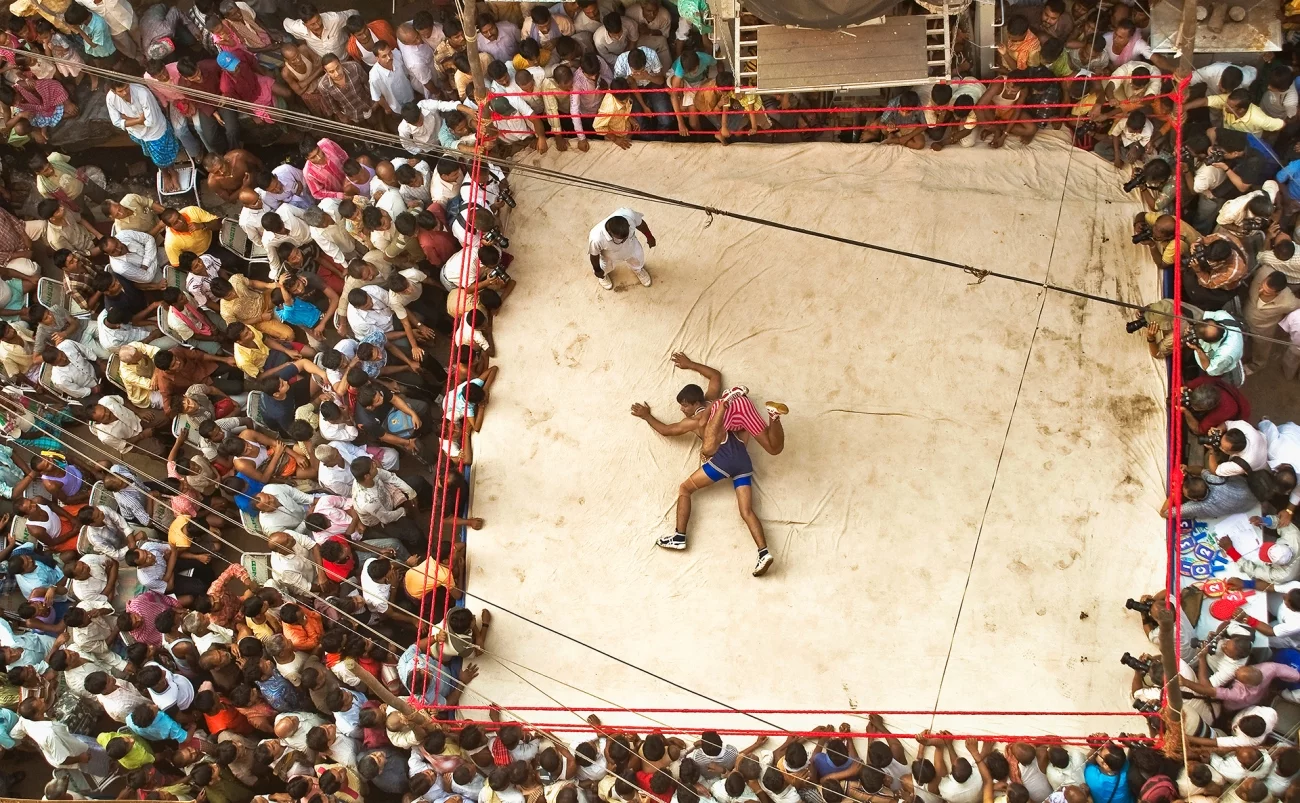 Commended - Sports. Enjoying Wrestling. Kolkata, India