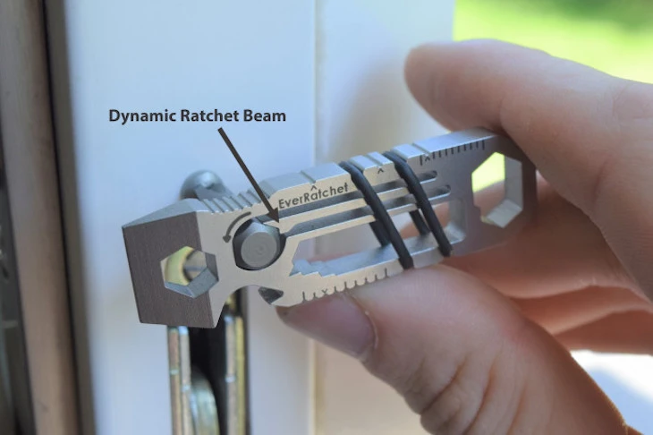 The EverRatchet multitool is currently the subject of a Kickstarter campaign
