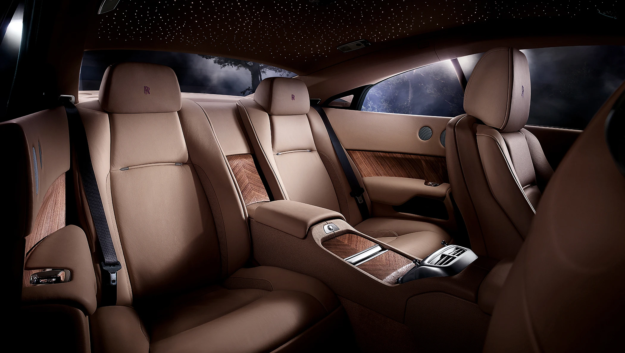 The Rolls Royce Wraith interior