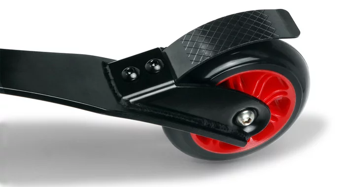 The JumpX comes with a break for easy stopping