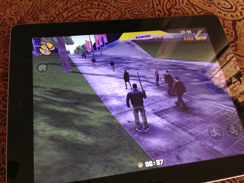 The iPad 4 blazed through GTA 3