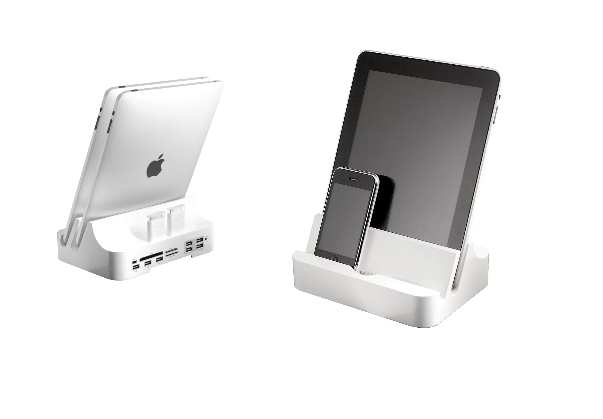 The iPADock provides a home for most, if not all, of your iDevices