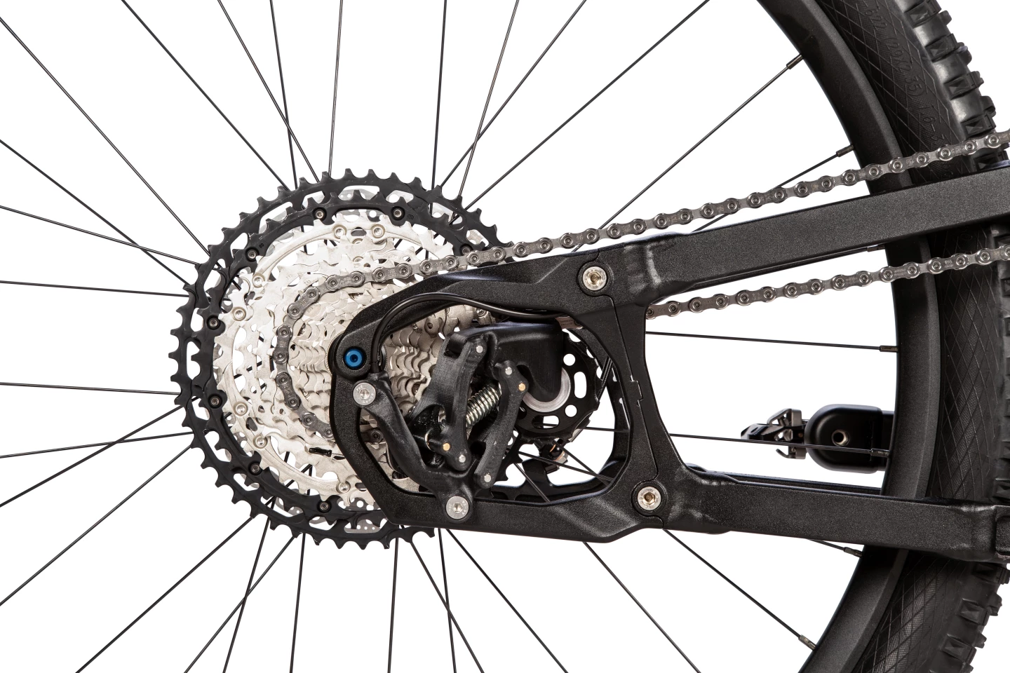 Besides being lighter than a gearbox, Supre Drive is claimed to produce less drag while the rider is pedalling