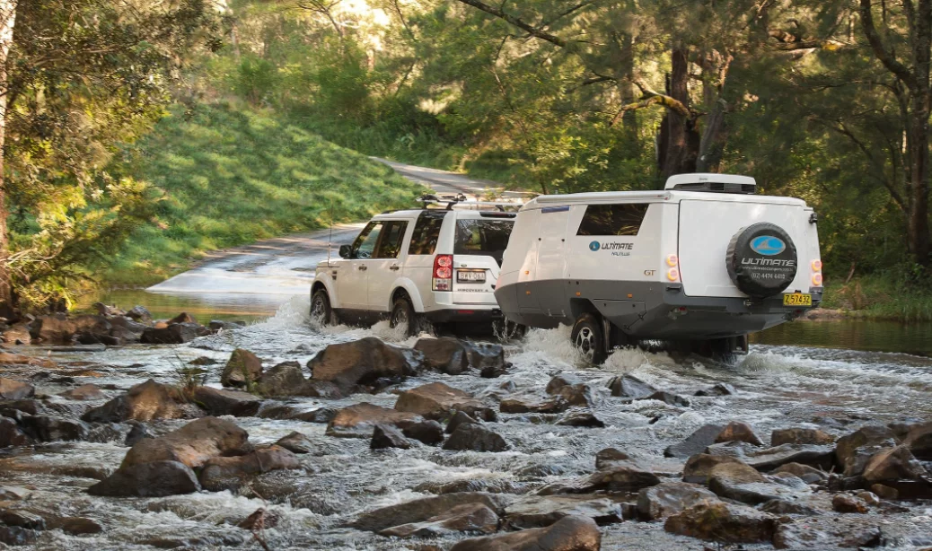 Ultimate builds its trailers for rough, dirty, wet terrain (not the Nexus pictured)