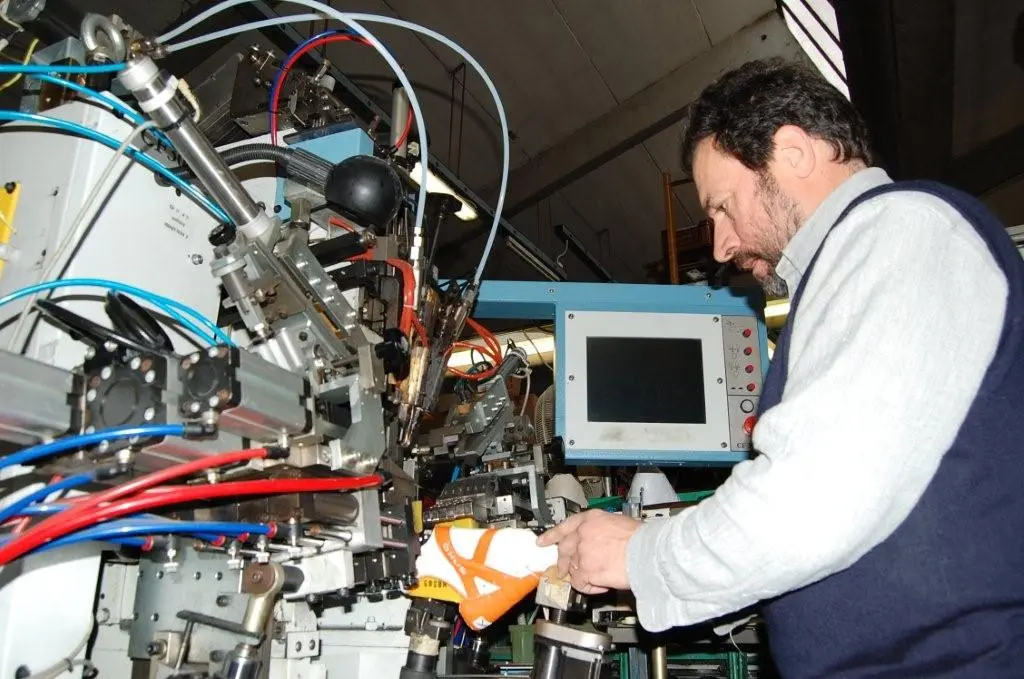 An Enko prototype being manufactured in Italy