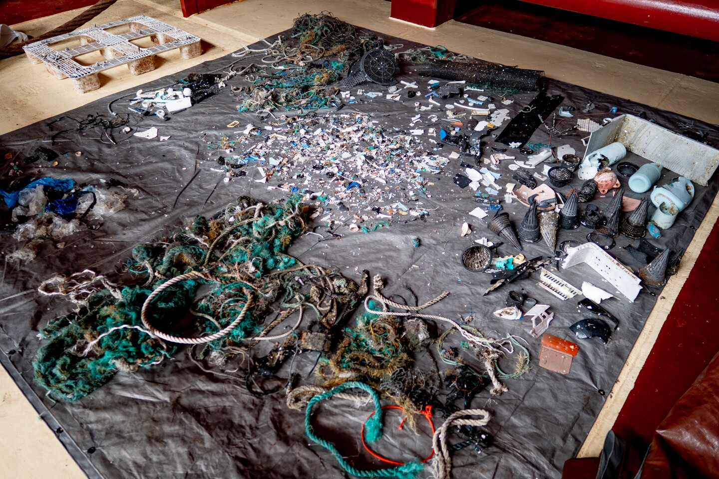 Recycling the plastic it recovered for use in plastic goods was always part of the Ocean Cleanup project's vision