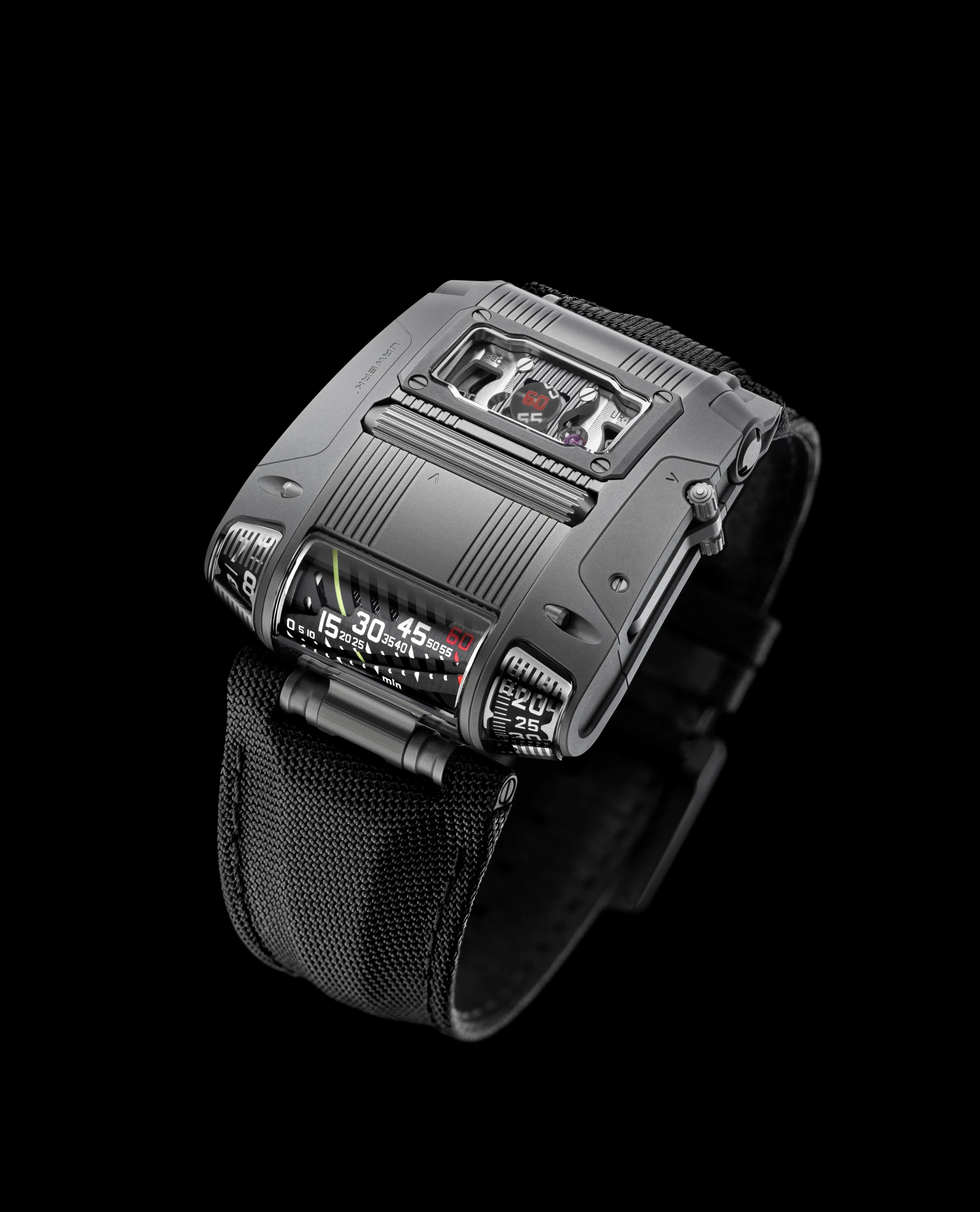 The Urwerk UR111C in gunmetal