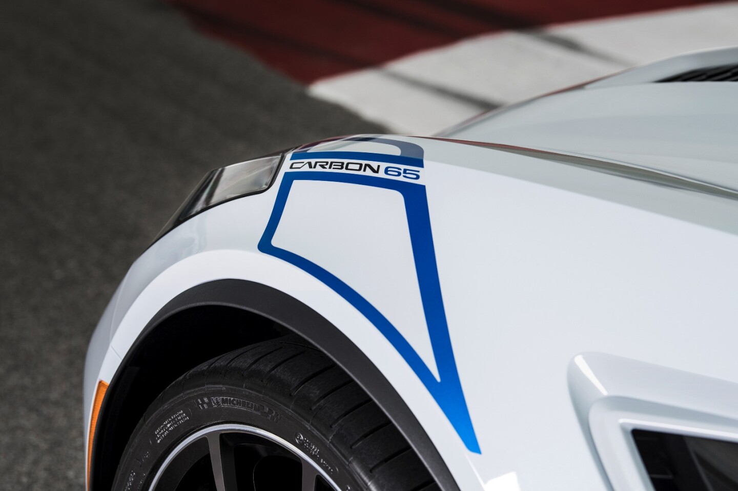The Carbon 65 Edition includes special badging and stripes