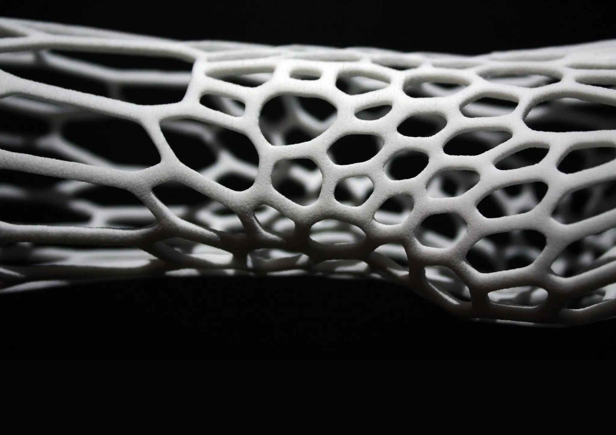 The cast is made of recycled plastic