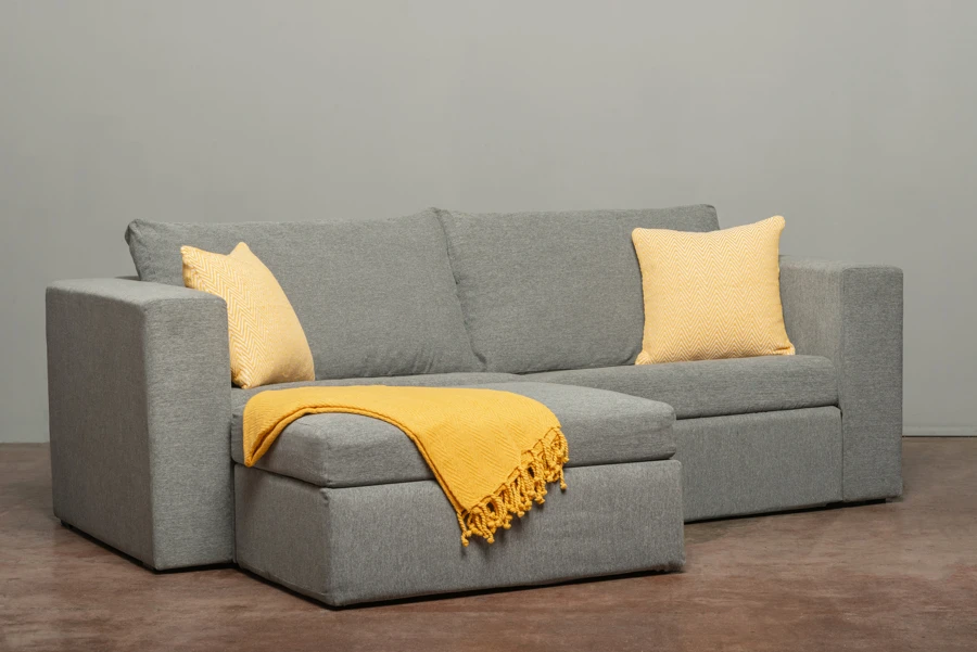 Fully assembled Elephant In A Box sofa