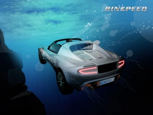 Rear view - Rinspeed "sQuba" diving Concept
