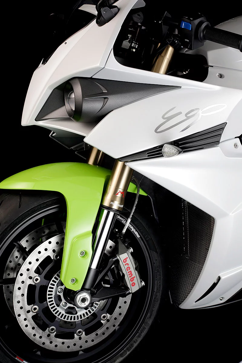 The 2015 Energica Ego electric superbike