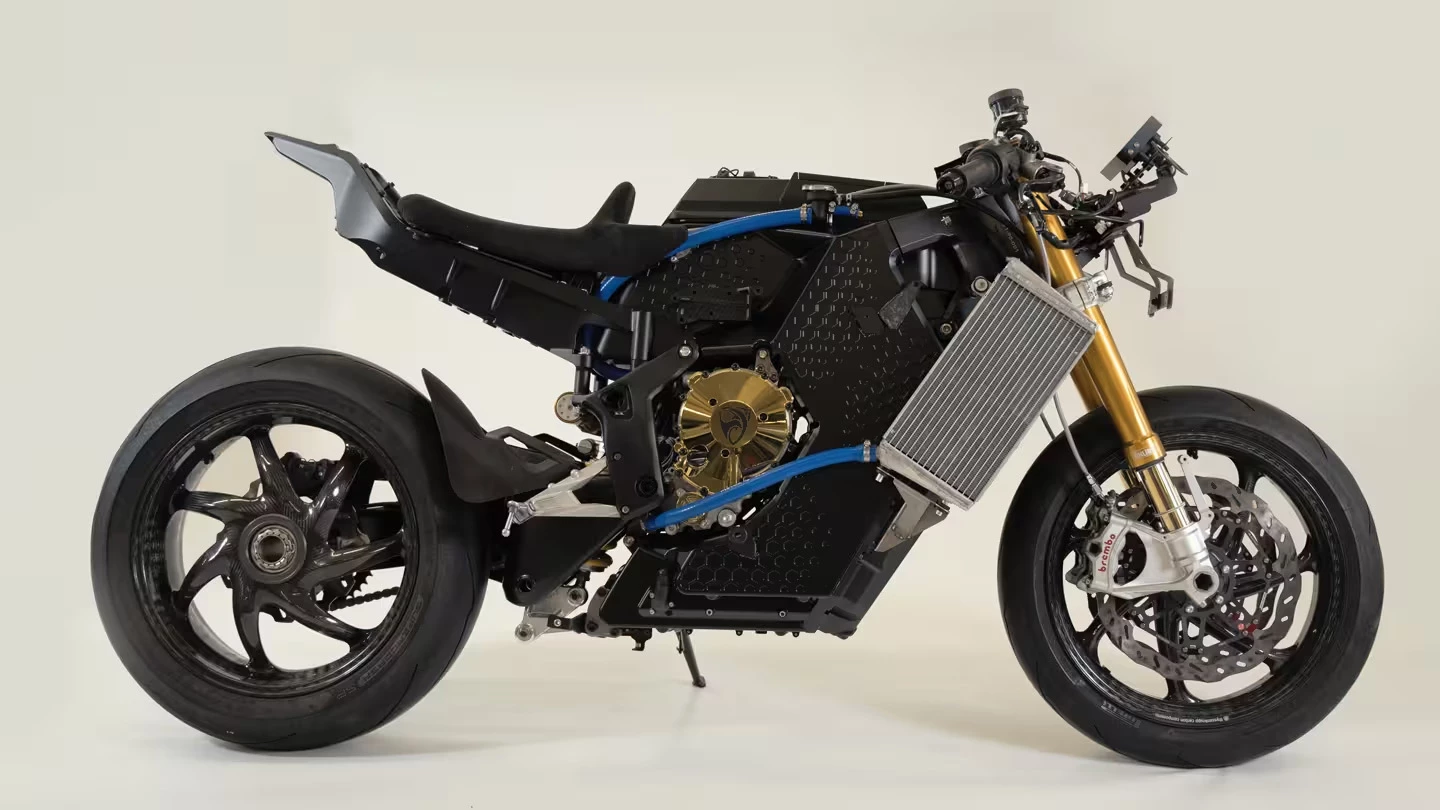 Damon intended to build a range of motorcycles around a common integrated platform, along with a bunch of high-tech safety features