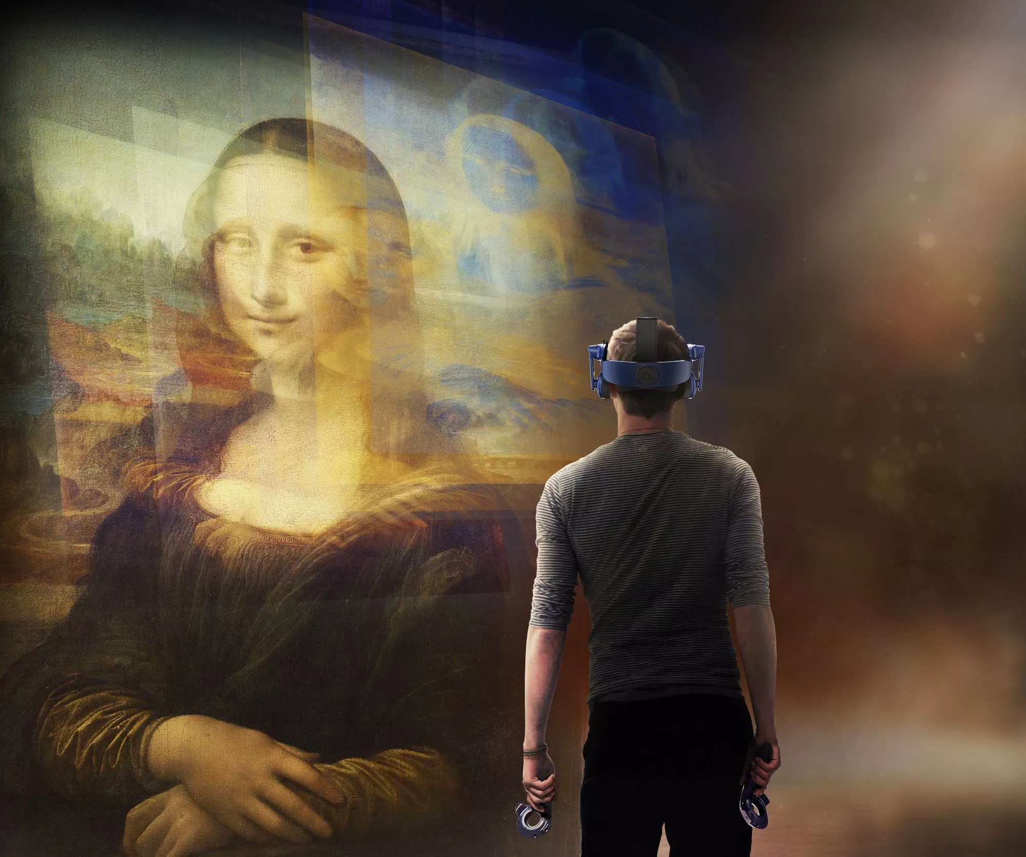 Mona Lisa: Beyond the Glass runs as part of the Louvre's Leonardo da Vinci exhibition