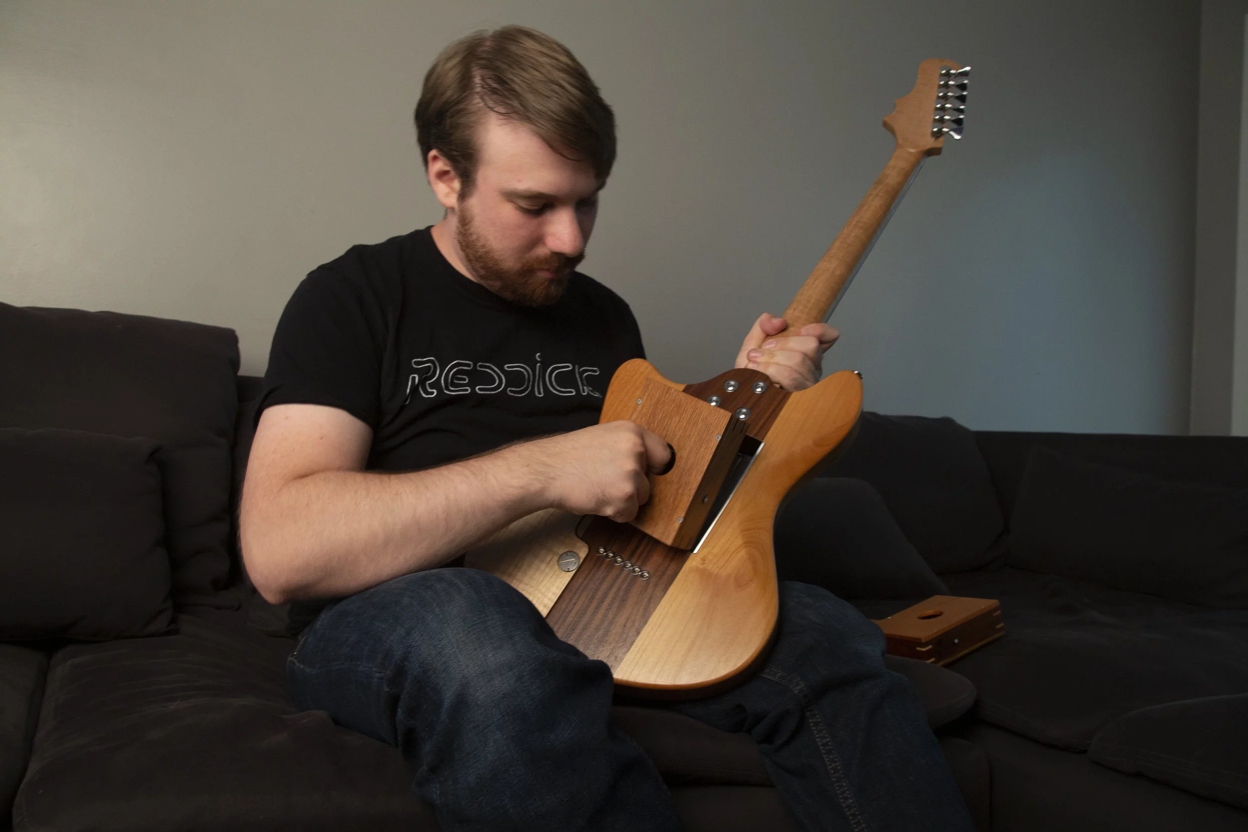 To change your tone, you just pull out