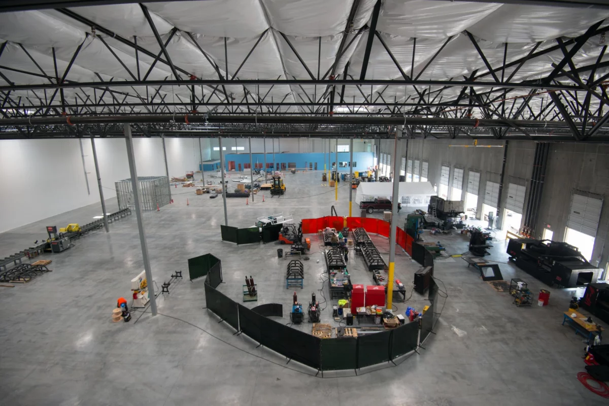 A peek inside Hyperloop One Metalworks