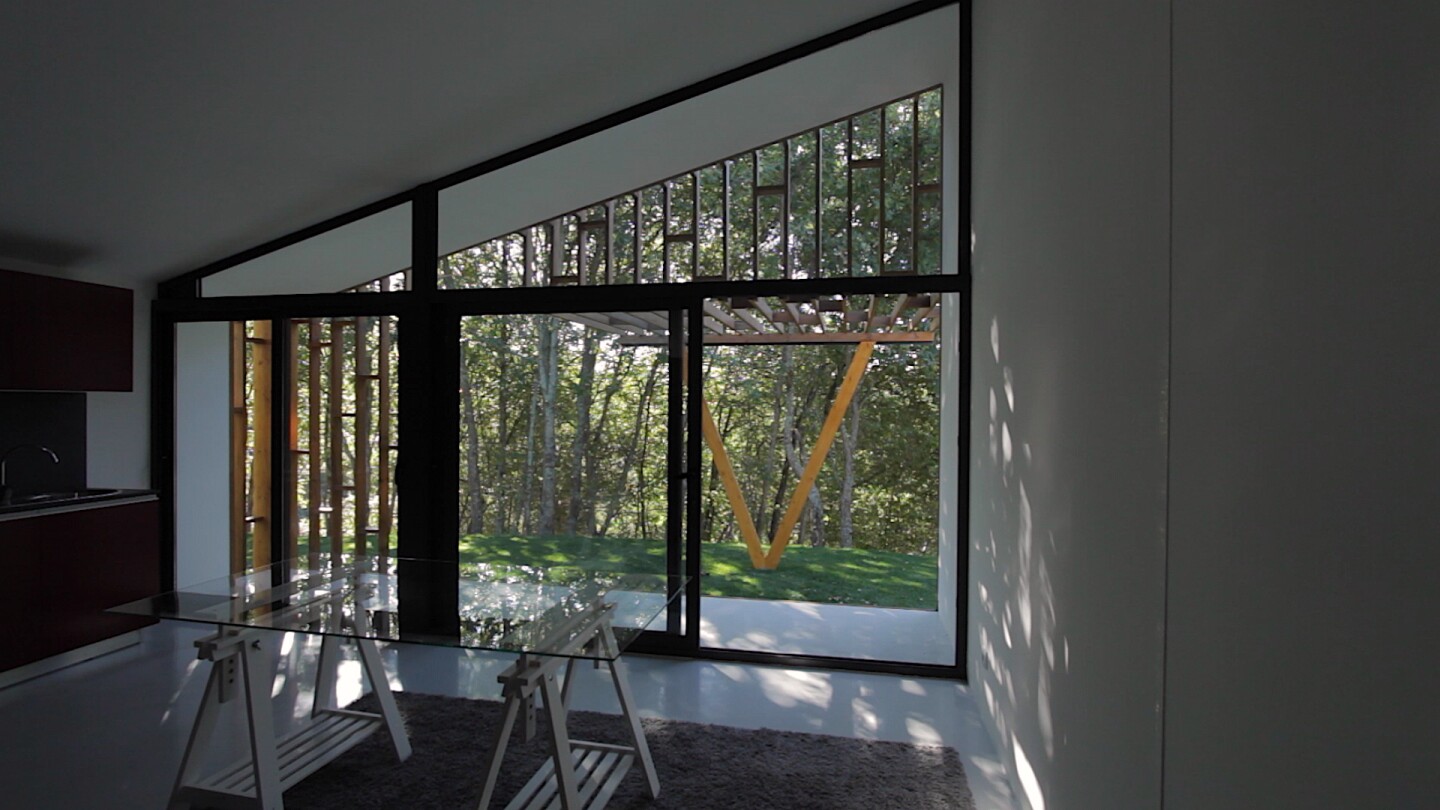 The living area with good landscape views