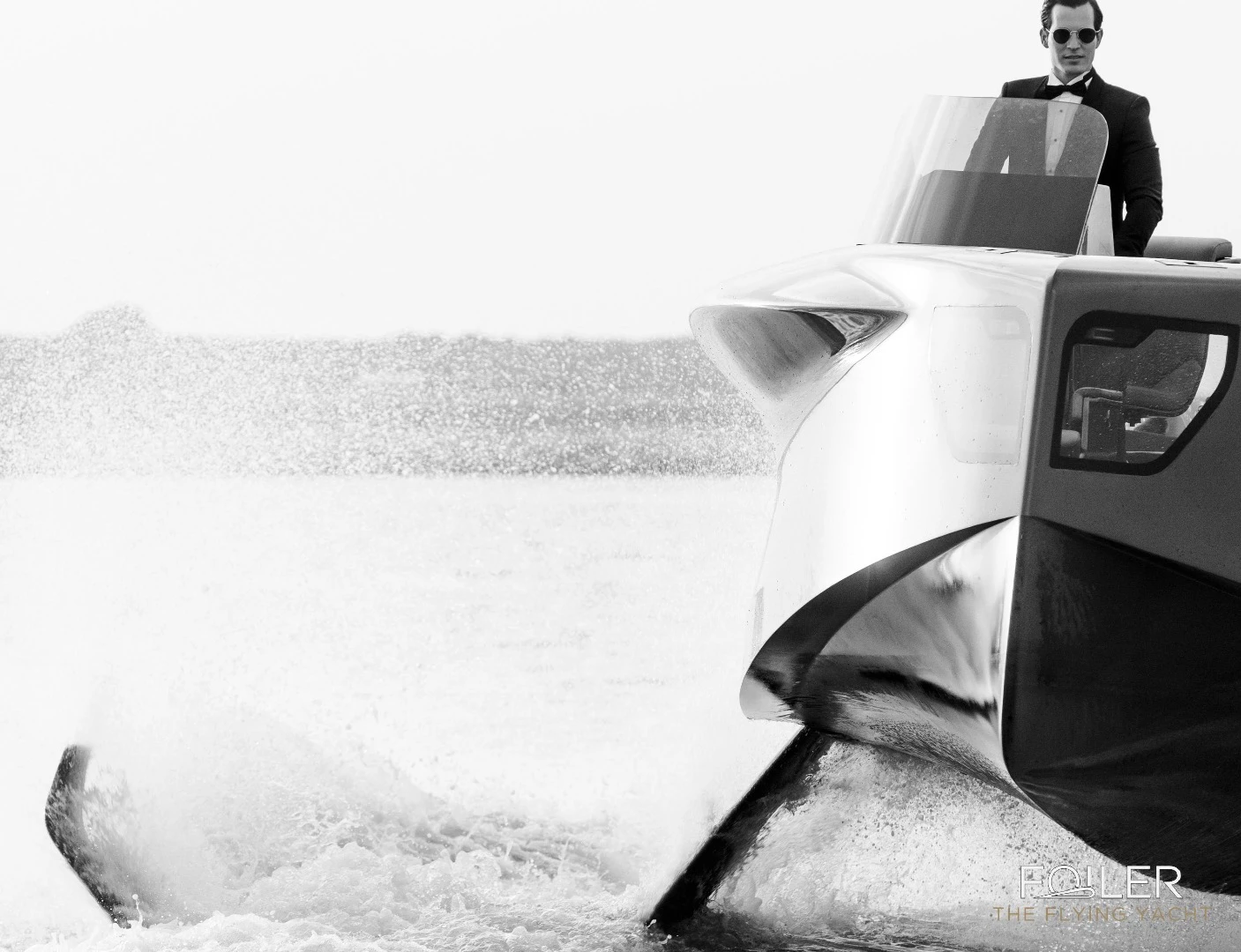 The Foiler can reach up to 40 kts in flight mode