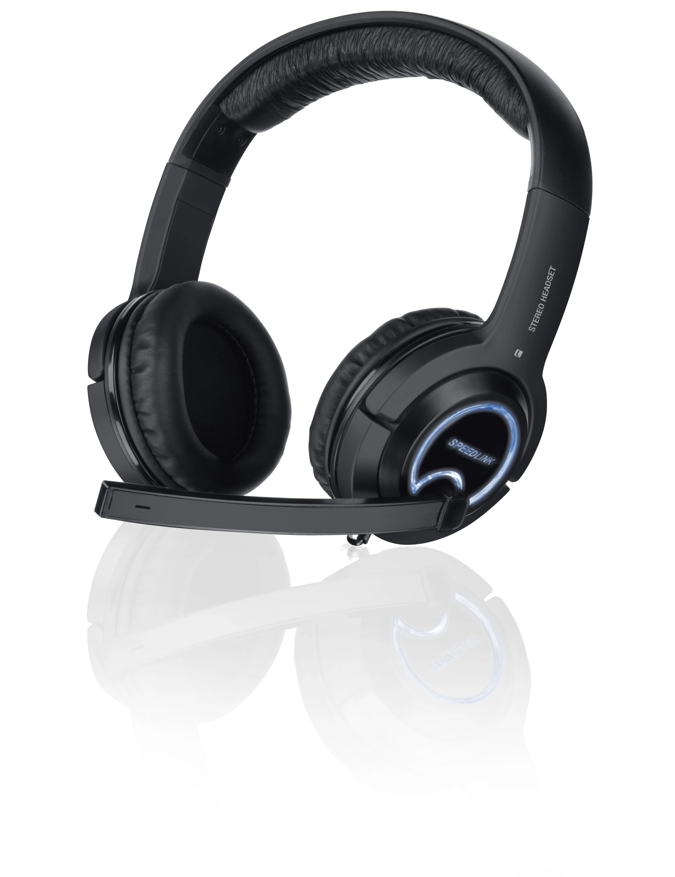 The new XANTHOS gaming headphones feature LED lighting to match your PC's fan lights