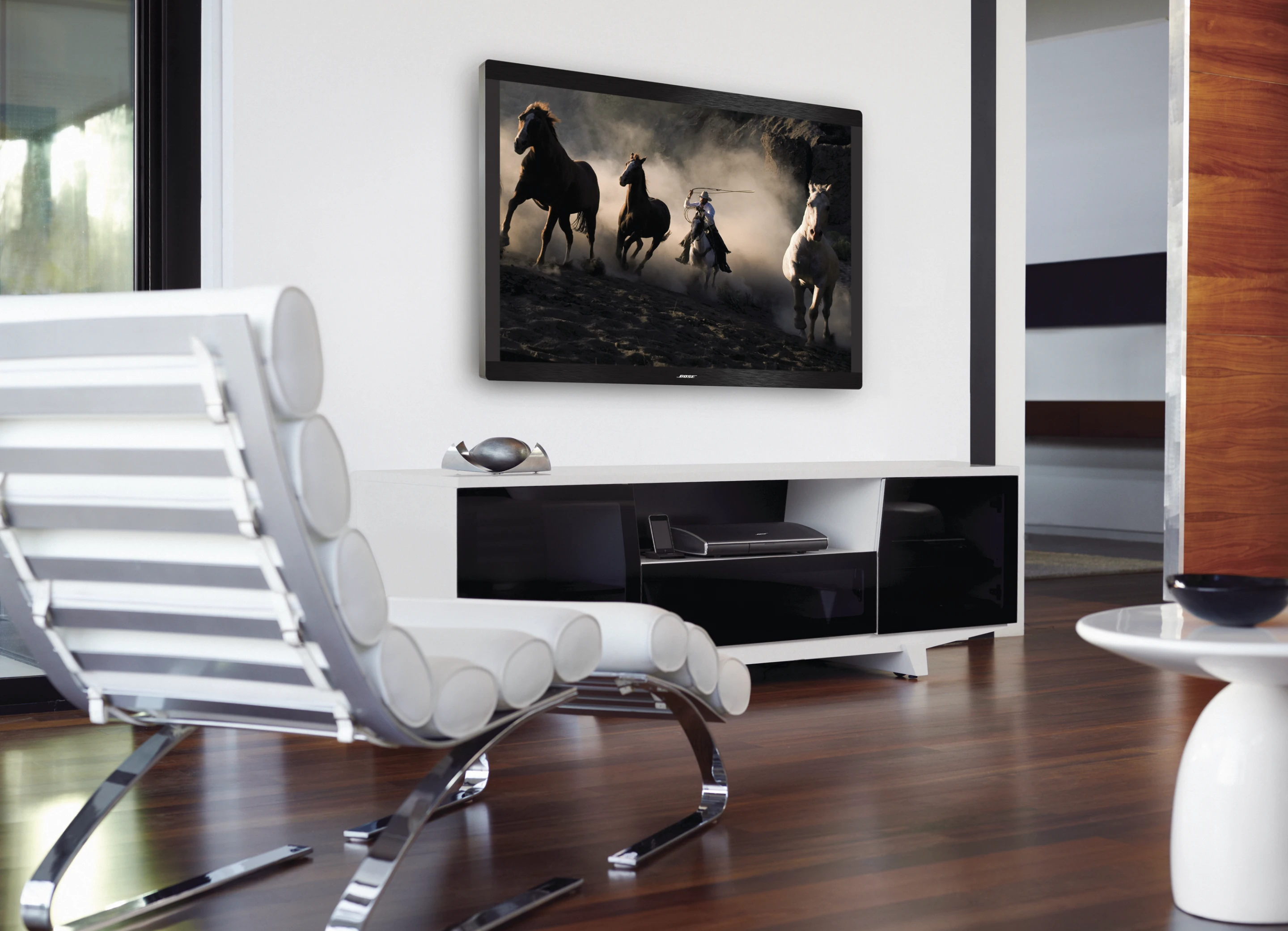 The VideoWave II is wall mountable