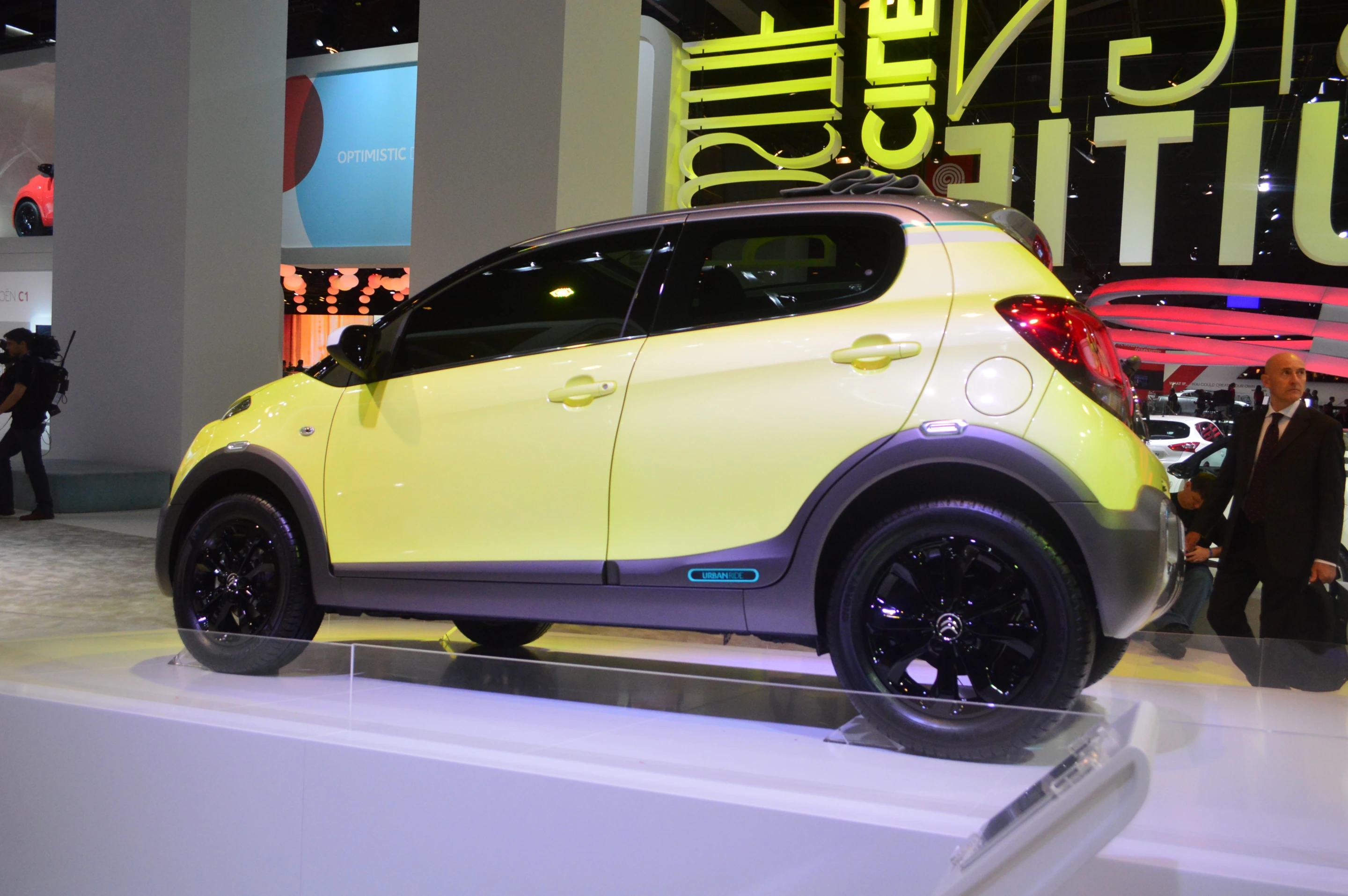 The Urban Ride is customized with SUV-inspired elements (Photo: C.C. Weiss/Gizmag)