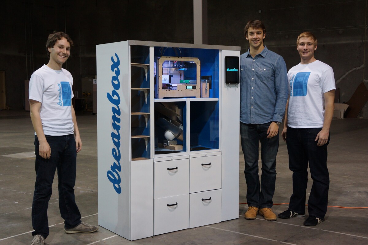 First Dreambox 3D printer vending machine heads to UC Berkeley