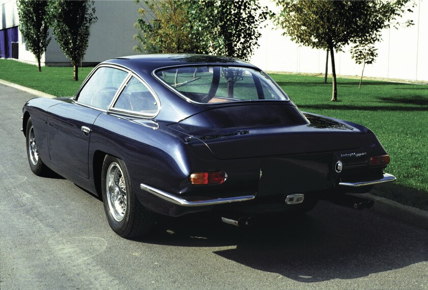 Only 250 examples of the 400 GT were created by Carrozzeria Touring, but with a restyled, roomier interior for a proper 2+2 experience (nice 400s list out in the $400k USD range today)