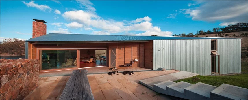 Villa - Shearer's Quarters, North Bruny Island in Tasmania, Australia - John Wardle Architects