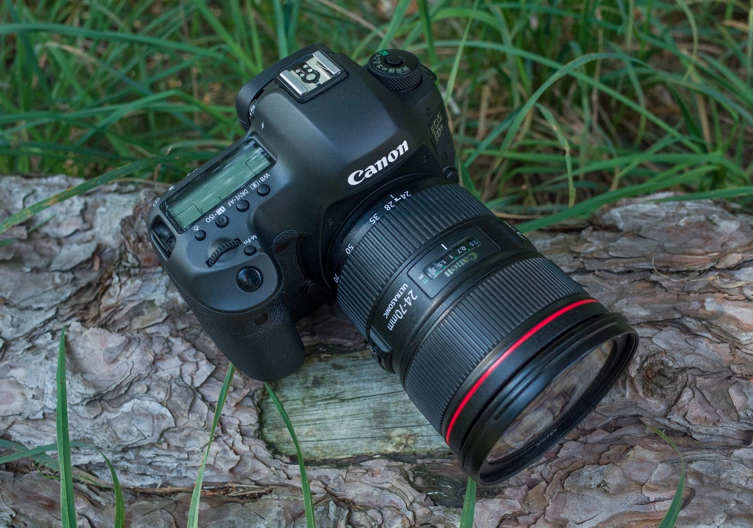 The Canon 5Ds is a solid-feeling full frame camera