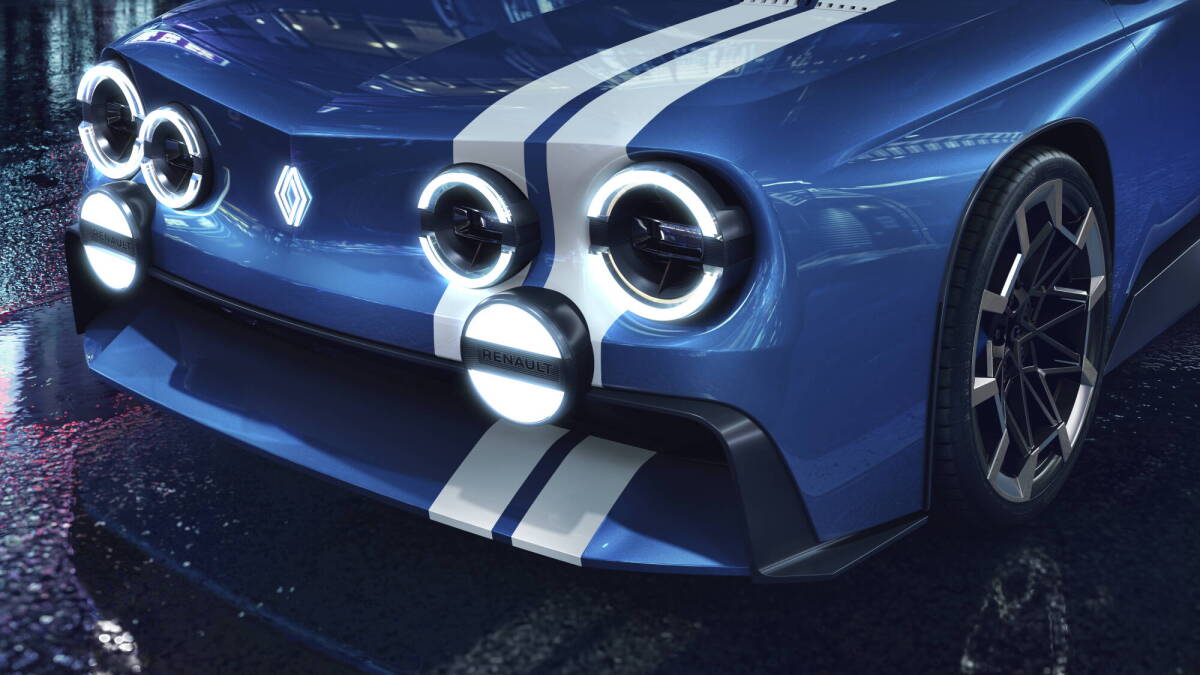 Gorgeous retro rally concept reinvents a legendary piece of wizardry