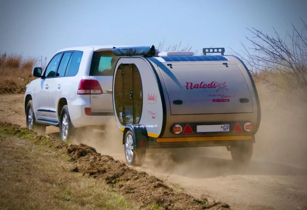 The Naledi Camper isn't a hardcore off-roader but does include a solid foundation
