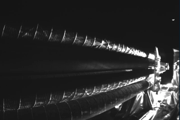 The RIME antenna boom is unable to properly deploy