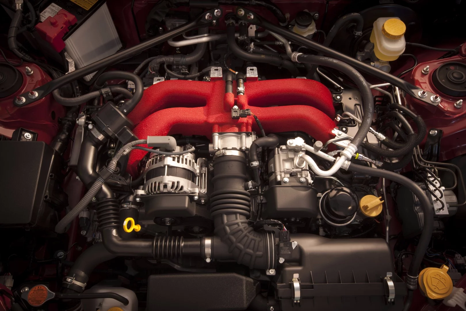 The 2.0-liter four-cylinder opposed piston (“Boxer”) engine outputs only 205 horsepower and has no turbocharging, but forum goers are happy to announce various bolt-on kits to improve all that