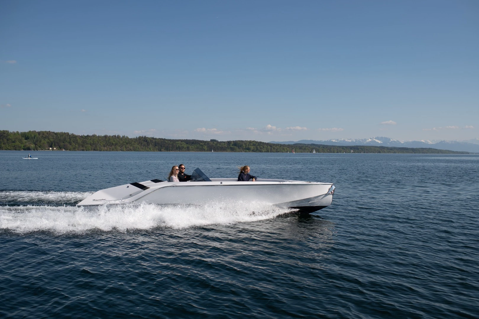 The electric-powered 740 Mirage Air offers access to the many environments that have already banned gas-powered watercraft