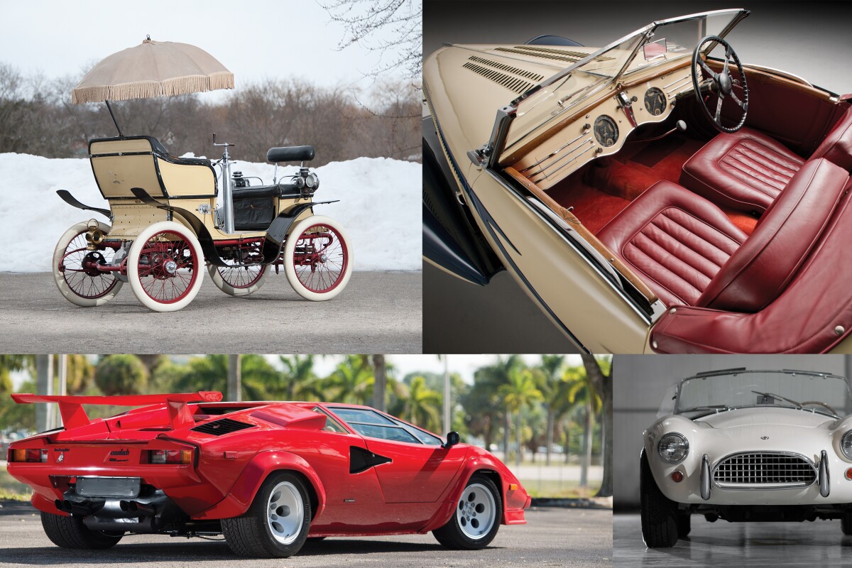 Last month's auction at Amelia Island, Florida, certainly turned up its fair share of eye-catching automobiles