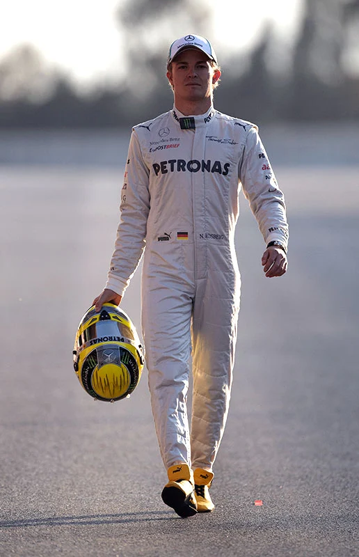 Nico Rosberg at the launch