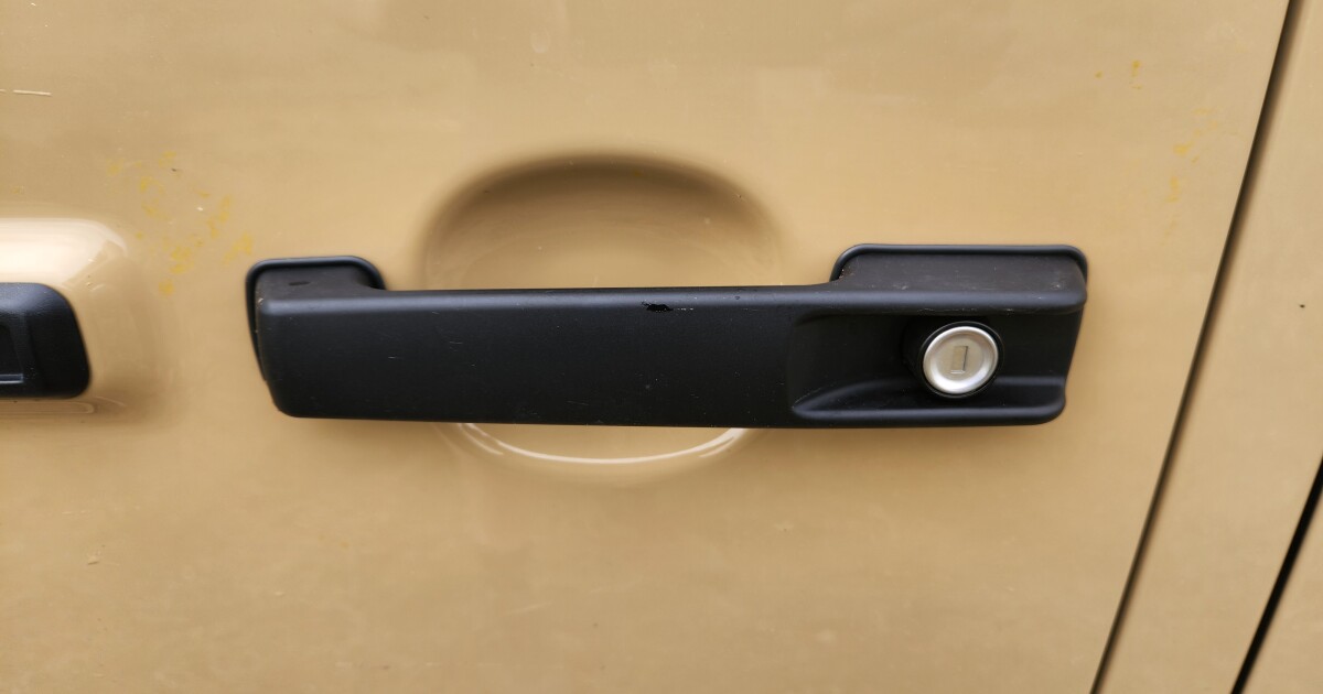 Evolution of car door handles over the decades