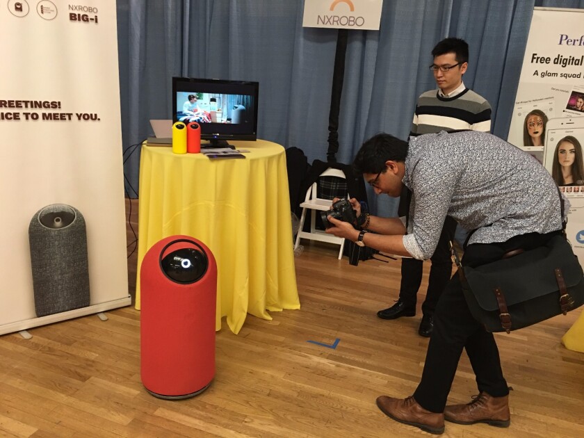 Big-i at Pepcom DigitalFocus in New York