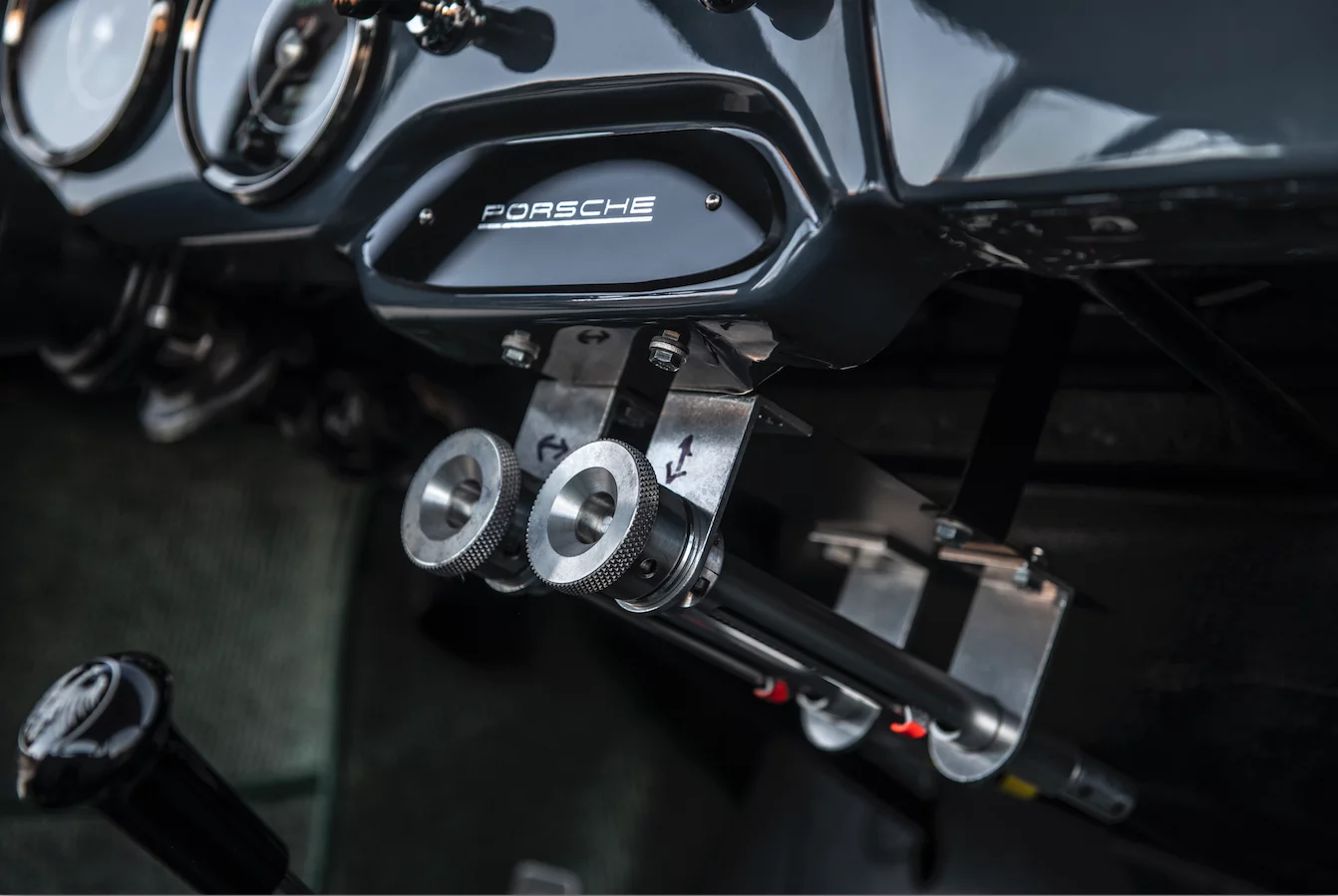 Inside the Emory Porsche 356 C4S