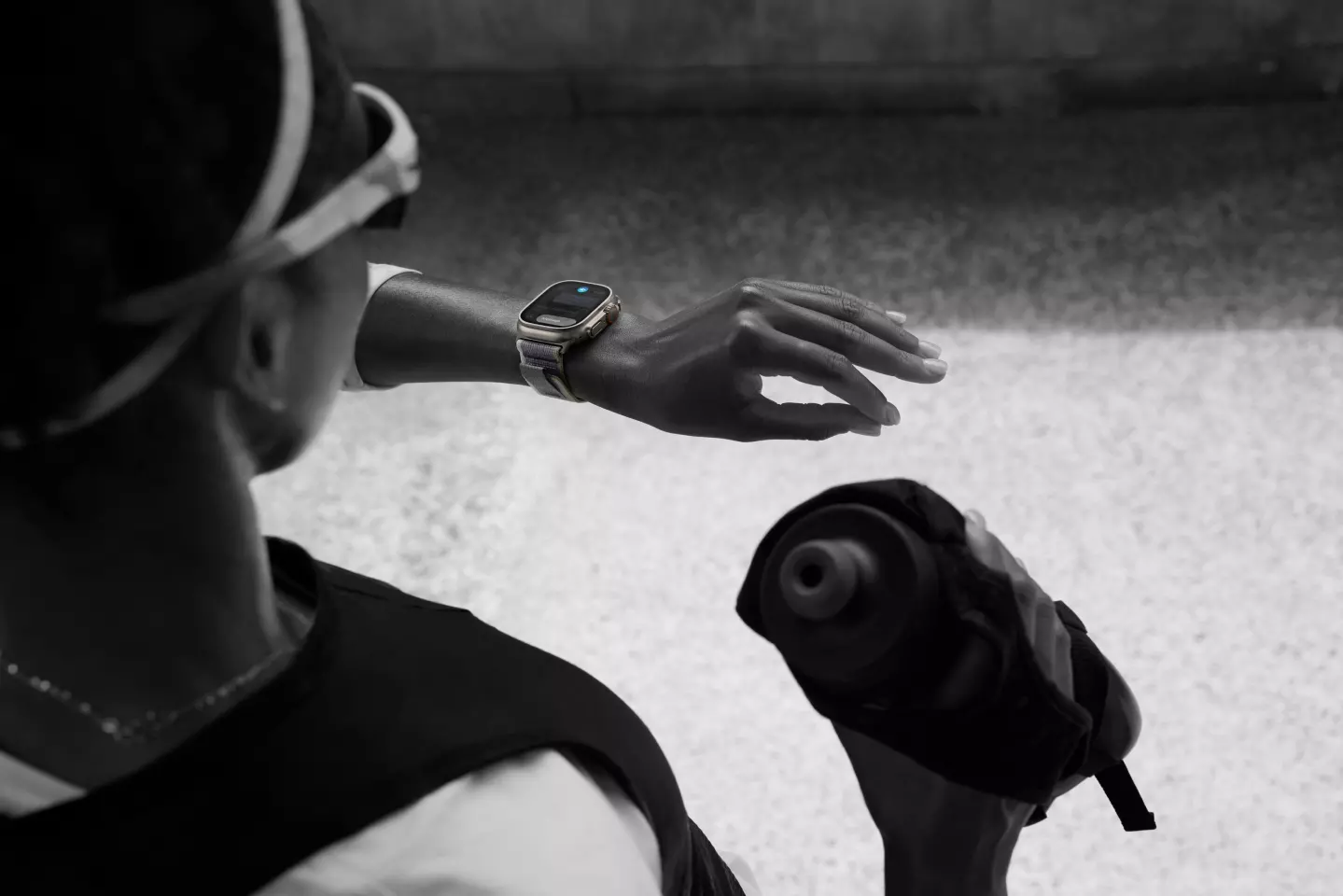 "Double-tap controls the primary button in an app so it can be used to stop a timer, play and pause music, or snooze an alarm," explained Apple. "The gesture can be used to answer and end a phone call, take a photo with the Camera Remote on Apple Watch, or even switch to the new Elevation view in the Compass app to see the relative elevation of saved waypoints"