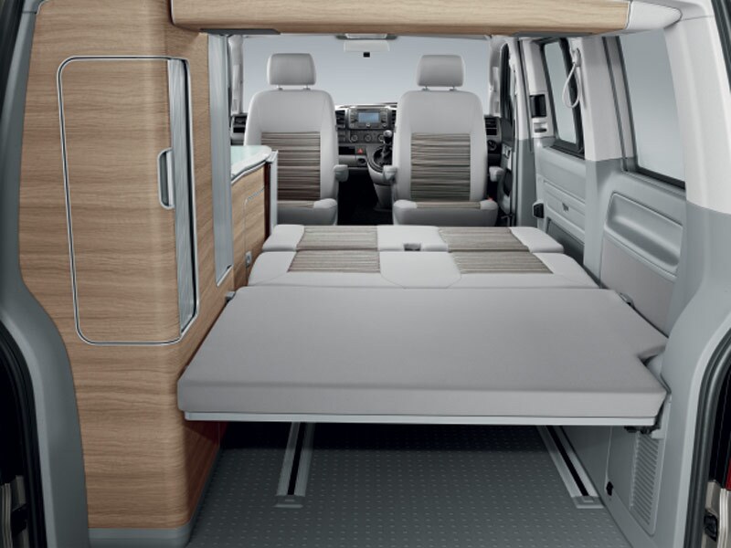 A California SE camper van sleeps up to four people