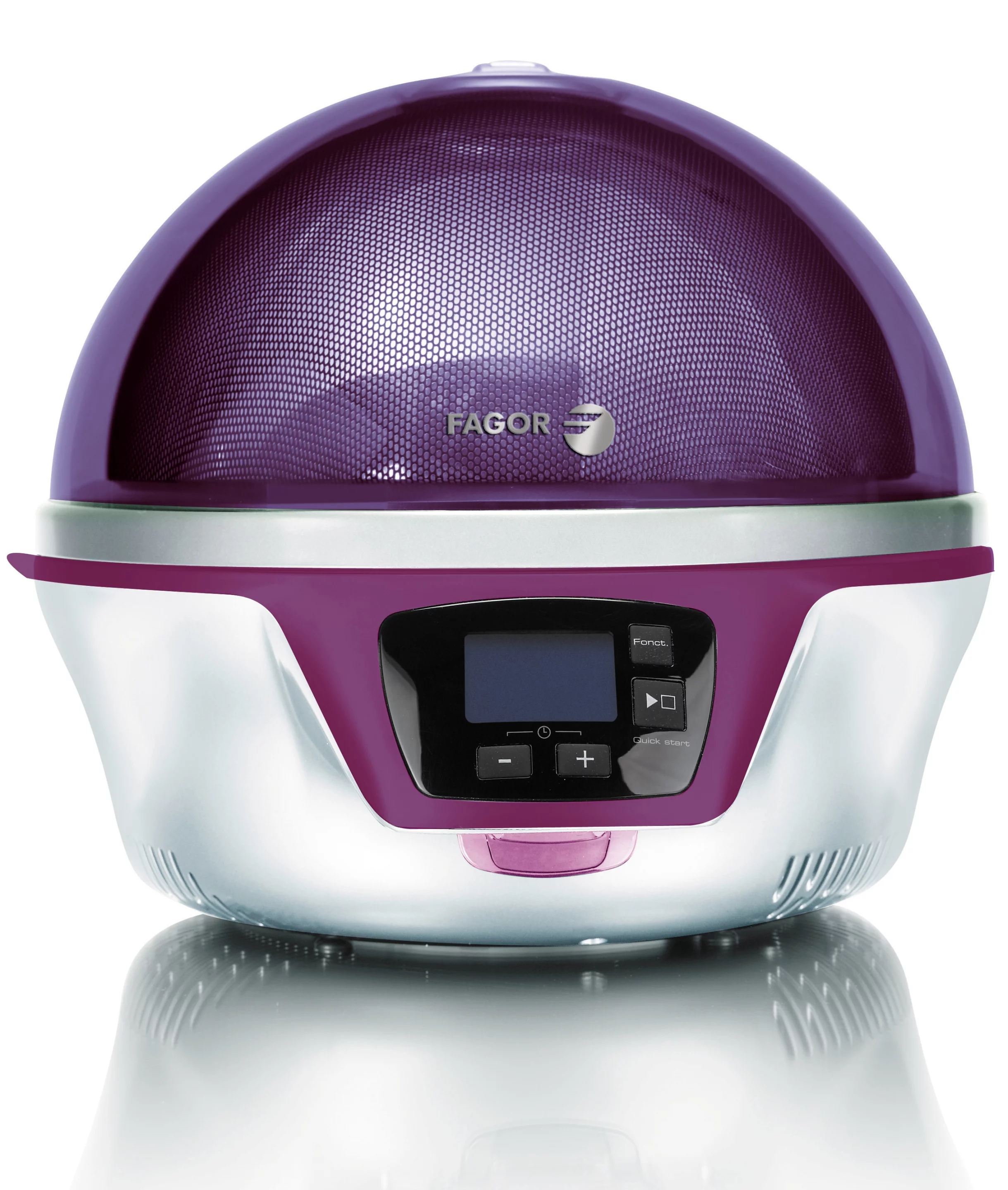 Spoutnik comes in bright colors, including Ultraviolet